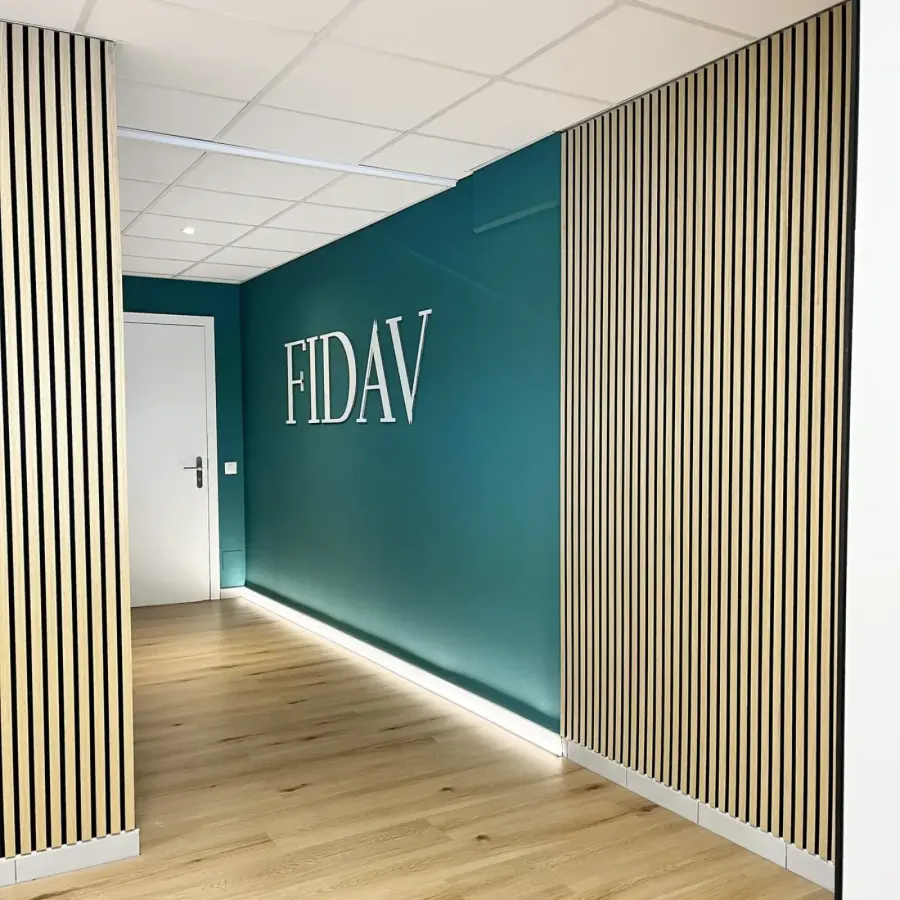 Uno scorcio degli uffici di Fidav SA